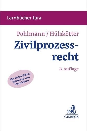 Buchcover und Innenansicht für das Buch: Zivilprozessrecht