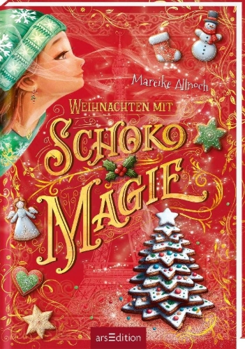 Buchcover und Innenansicht für das Buch: Weihnachten mit Schokomagie (Schokomagie 5)