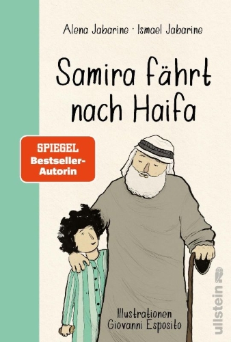 Buchcover und Innenansicht für das Buch: Samira fährt nach Haifa