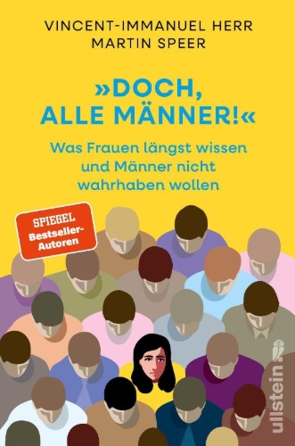Buchcover und Innenansicht für das Buch: 'Doch, alle Männer!'