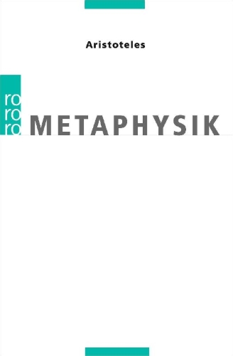 Buchcover und Innenansicht für das Buch: Metaphysik