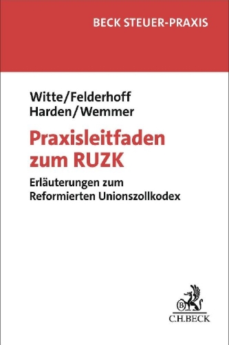 Buchcover und Innenansicht für das Buch: Praxisleitfaden zum RUZK