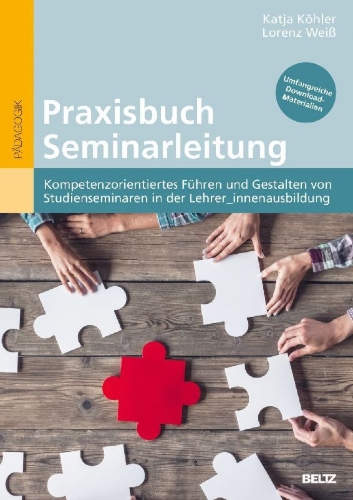 Buchcover und Innenansicht für das Buch: Praxisbuch Seminarleitung