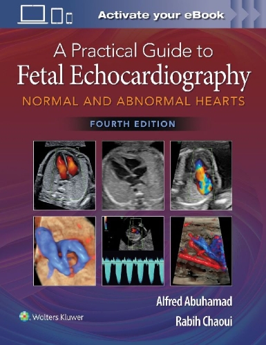 Buchcover und Innenansicht für das Buch: A Practical Guide to Fetal Echocardiography