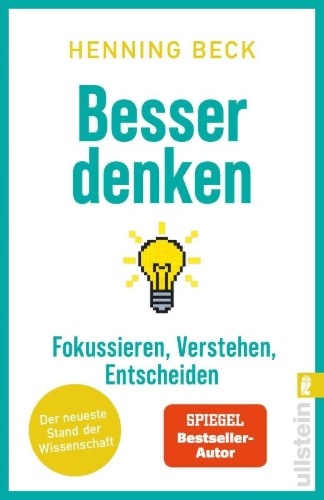 Buchcover und Innenansicht für das Buch: Besser denken