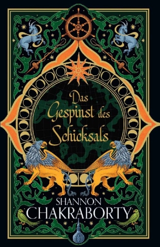 Buchcover und Innenansicht für das Buch: The Tapestry of Fate: An Amina al-Sirafi Adventure