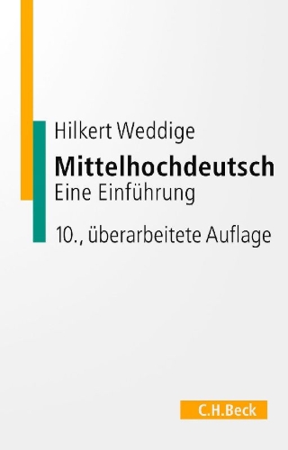 Buchcover und Innenansicht für das Buch: Mittelhochdeutsch