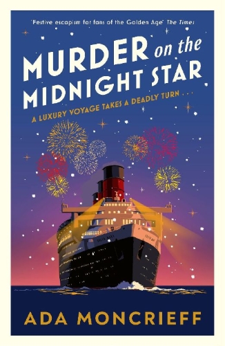 Buchcover und Innenansicht für das Buch: Murder on the Midnight Star