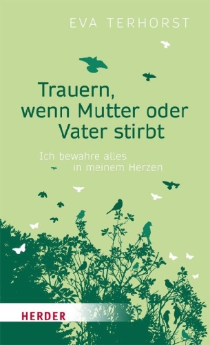 Buchcover und Innenansicht für das Buch: Trauern, wenn Mutter oder Vater stirbt