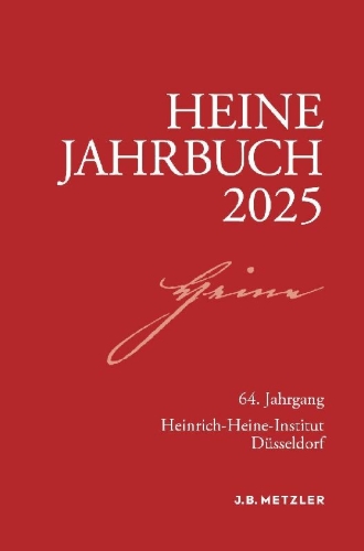 Buchcover und Innenansicht für das Buch: Heine-Jahrbuch 2025