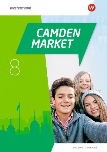 Buchcover und Innenansicht für das Buch: Camden Market 8. Grammatiktrainer