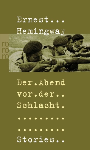 Buchcover und Innenansicht für das Buch: Der Abend vor der Schlacht