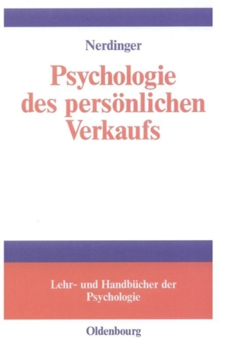 Buchcover und Innenansicht für das Buch: Psychologie des persönlichen Verkaufs