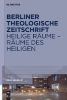 Buchcover und Innenansicht für das Buch: Heilige Räume - Räume des Heiligen