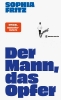 Buchcover und Innenansicht für das Buch: Der Mann, das Opfer