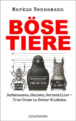 Buchcover und Innenansicht für das Buch: Böse Tiere