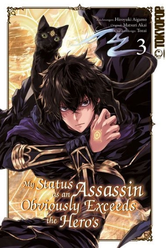 Buchcover und Innenansicht für das Buch: My Status as an Assassin Obviously Exceeds the Hero's 03