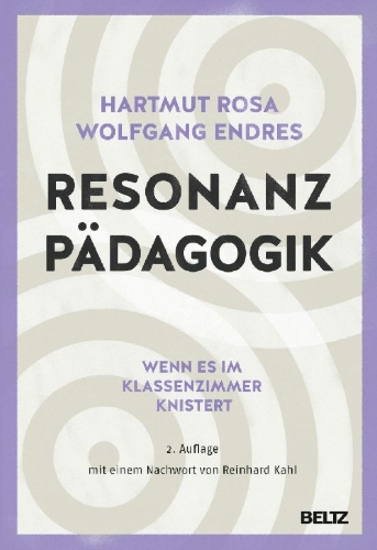 Buchcover und Innenansicht für das Buch: Resonanzpädagogik