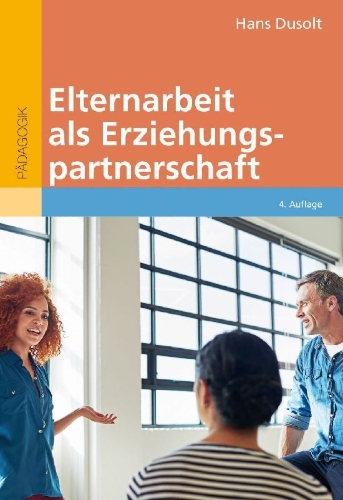 Buchcover und Innenansicht für das Buch: Elternarbeit als Erziehungspartnerschaft
