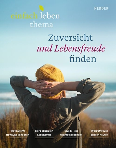 Buchcover und Innenansicht für das Buch: Zuversicht und Lebensfreude finden