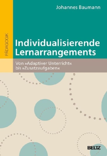 Buchcover und Innenansicht für das Buch: Individualisierende Lernarrangements