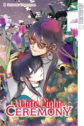 Buchcover und Innenansicht für das Buch: White Light Ceremony 08