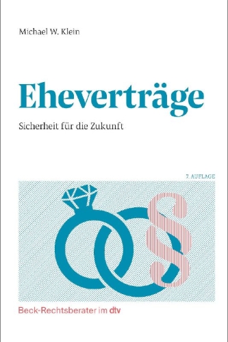 Buchcover und Innenansicht für das Buch: Eheverträge