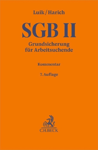 Buchcover und Innenansicht für das Buch: SGB II