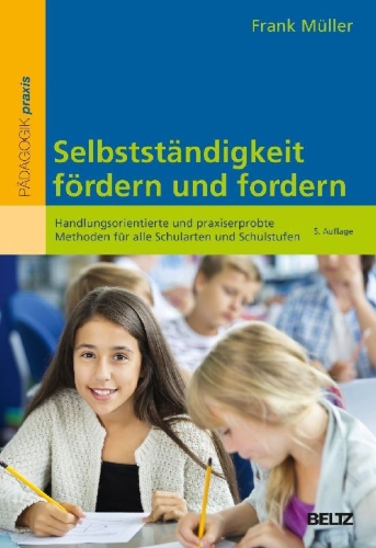 Buchcover und Innenansicht für das Buch: Selbstständigkeit fördern und fordern