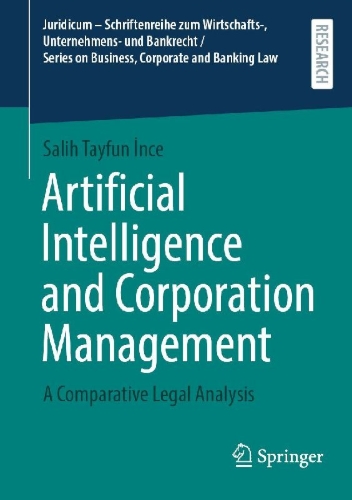 Buchcover und Innenansicht für das Buch: Artificial Intelligence and Corporation Management
