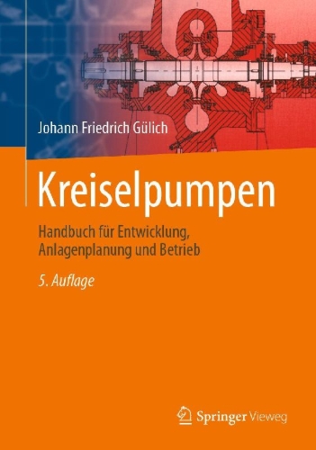Buchcover und Innenansicht für das Buch: Kreiselpumpen